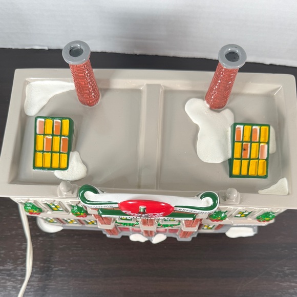 Department 56 Coca-Cola"Bottling Plant" The Original Snow Village W/ Box & Light - Picture 9 of 17